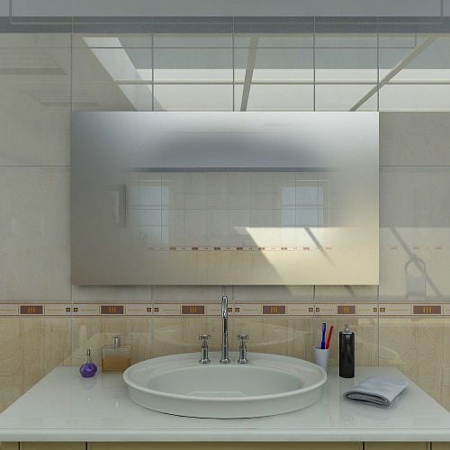 Badspiegel Spiegelheizung LED Badspiegel mit Spiegelheizung