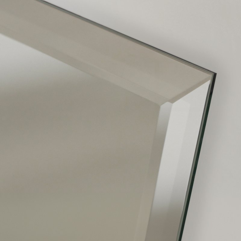 Facettenschliff Spiegel mit Facette Facettenschliff Spiegel mit Facette